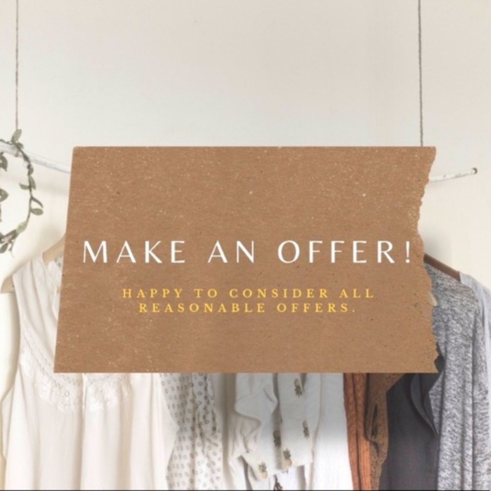 Make me an offer!
